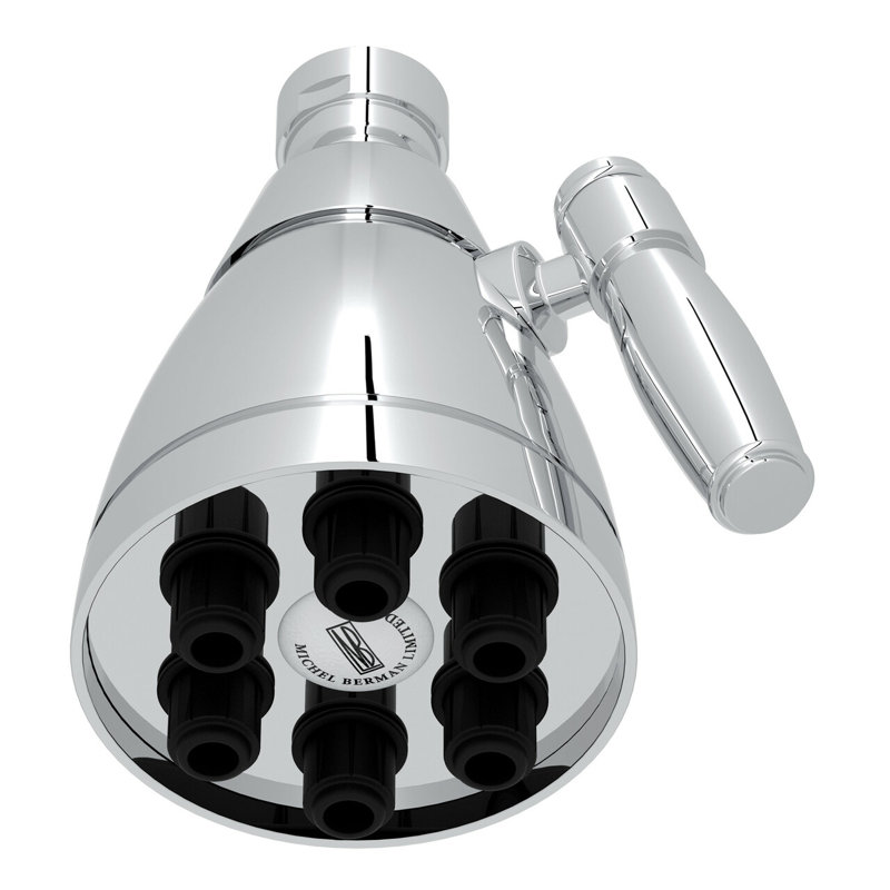 Spa Adjustable Shower Head, Polished Chrome