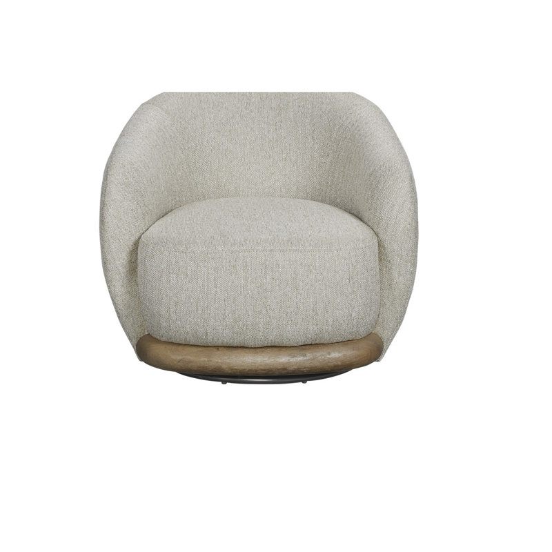 Chaise pivotante en bois - plume d'Amazonie