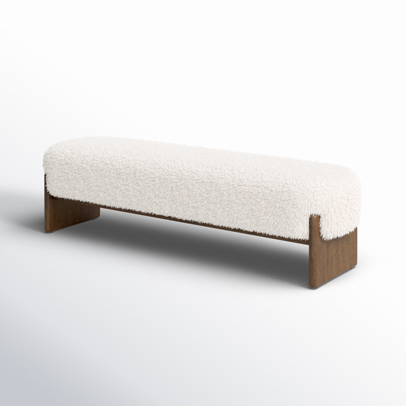 Kirby Accent Bench, Andes Natural Teddy