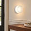 Applique murale ronde en verre à DEL avec lumière blanche chaude-1653220072