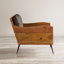 Fauteuil en cuir fleur 31 po Brigit-1873959706