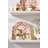 Pink Check Dinner Plate-107511238