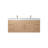 59" Wall-Mounted Double Bathroom Vanity Set-98420107