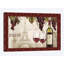 «Wine in Paris, Damask Border», reproduction d'impression sur toile-31860138-73197815-73198097