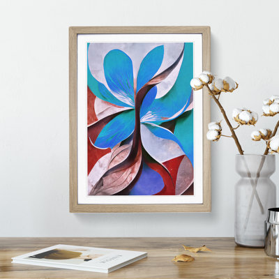 Stunning Abstract Flowers No.1 - Single Picture Frame Painting