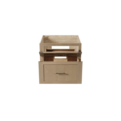 Meuble-lavabo mural simple flottant 24 po Disar