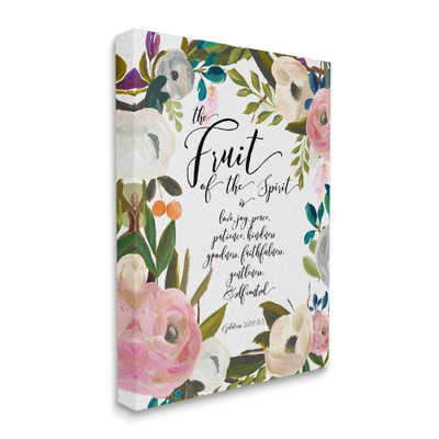 «Fruit Of The Spirit», impression de calligraphie par Amy Brinkman - impression