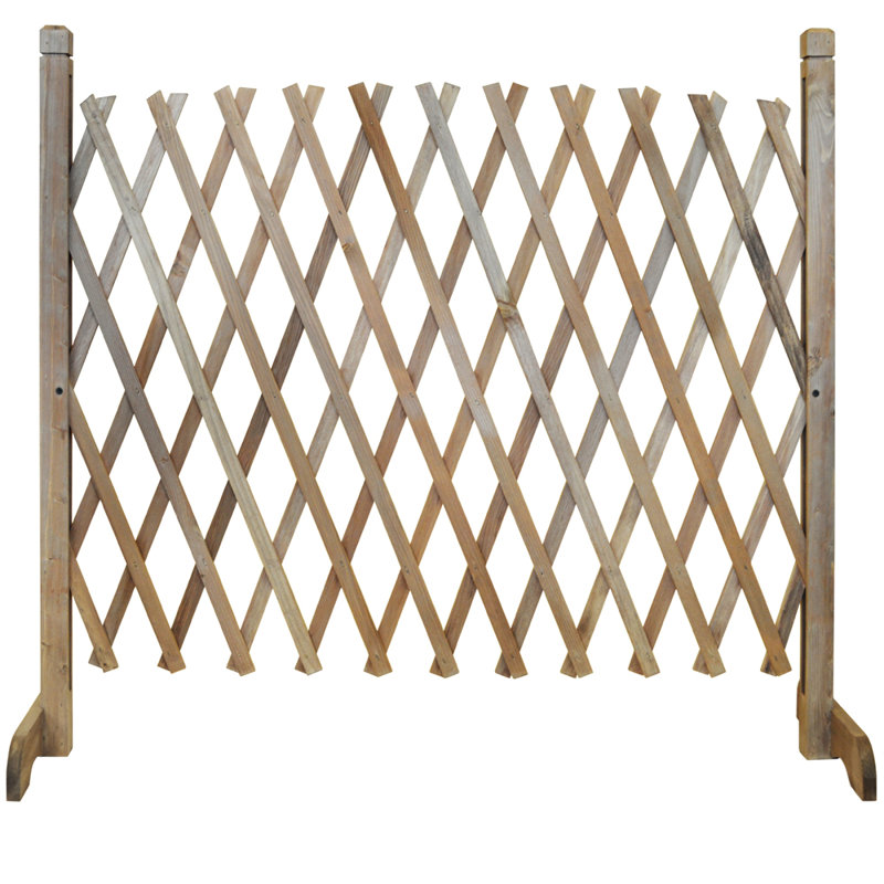 90cm H x 90cm W Wood Trellis