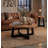 Round Solid Wood End Table