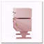 Table de chevet large rose en forme de robot avec DEL et tiroir pivotant-839545519