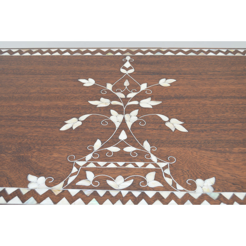 Syrian 39'' W Solid Wood Console Table