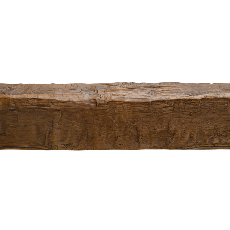 13' Medium Oak Hand Hewn Faux Wood Beam
