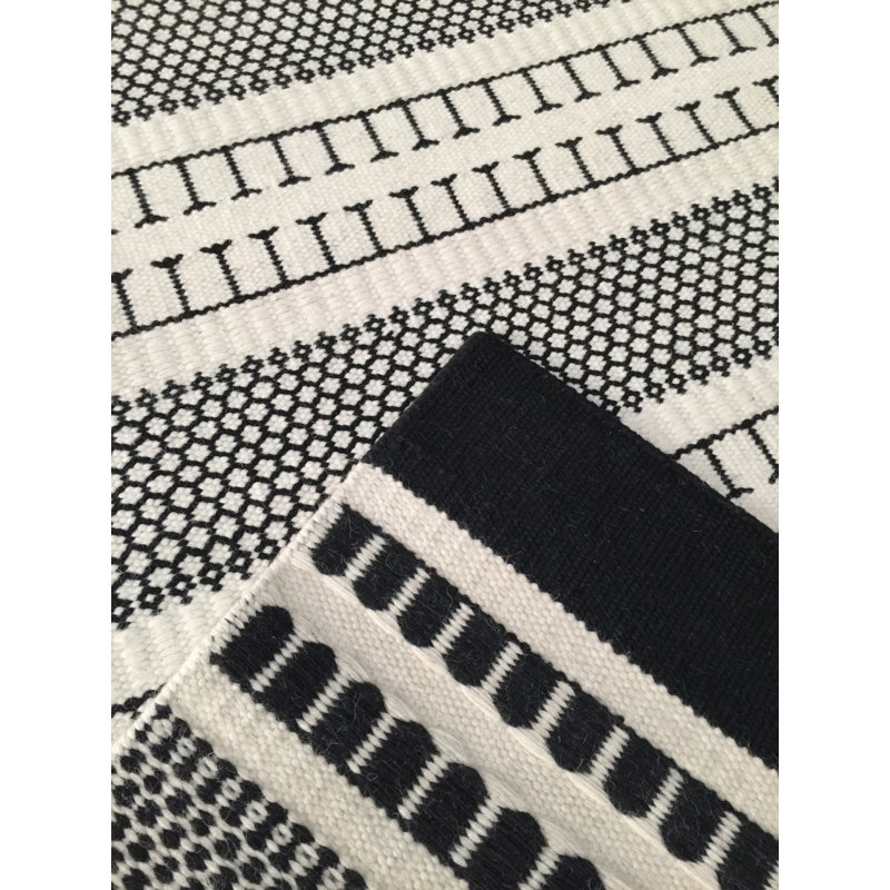 Traxler Wool Moroccan Indoor Rug, Rectangle 3' x 5'
