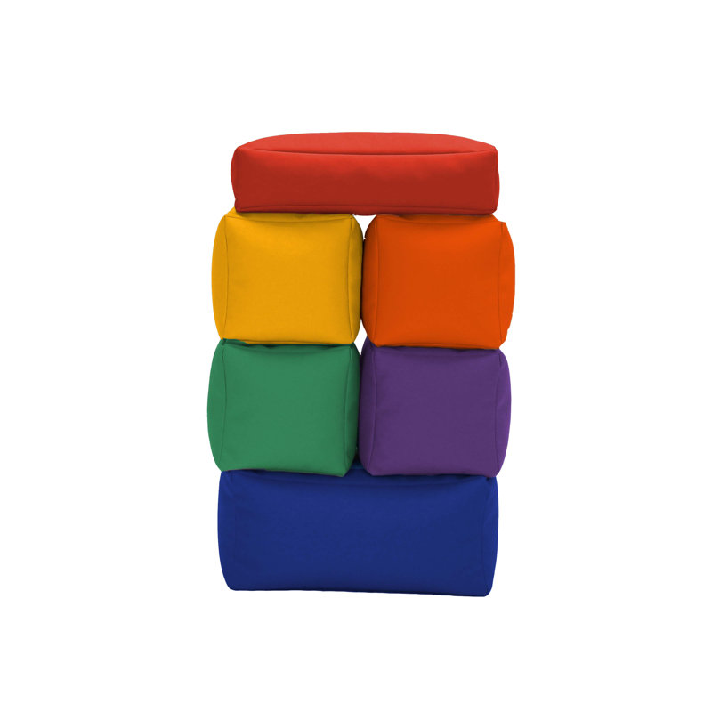 SoftScape Bean Block Set (6 Piece), Assorted
