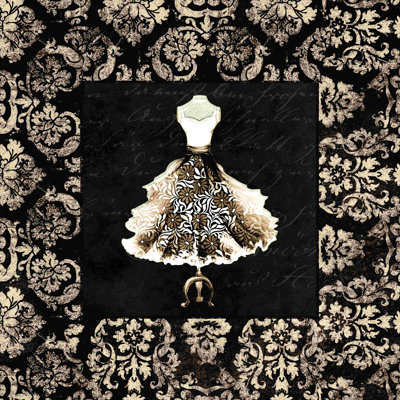 " Vintage Fashion Dress "