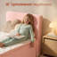 Lit plateforme tapissier, aucun assemblage requis Lit de compression avec matelas à ressorts-1116818221-1116873942