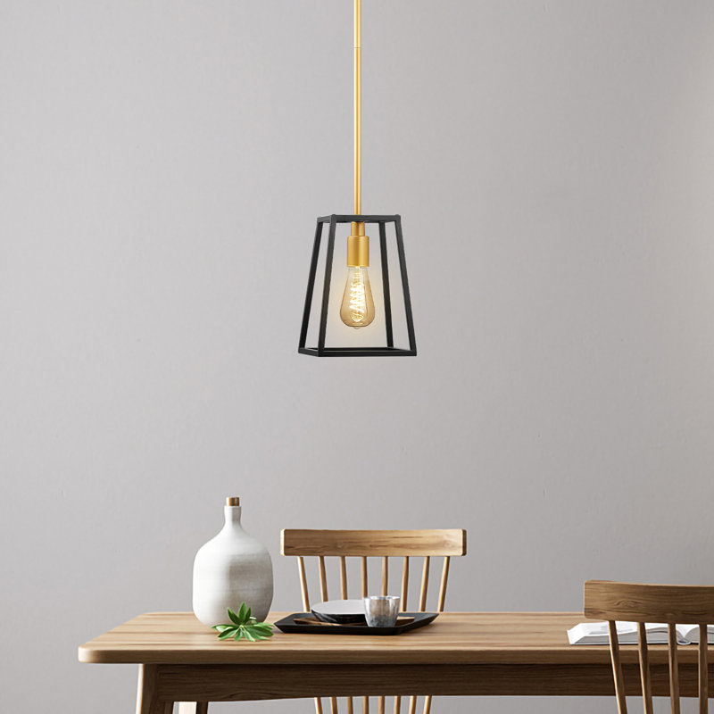 Adetomiwa 1 - Light Chrome Lantern Pendant