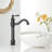 Waterfall Single Hole Single-Handle Vessel Bathroom Faucet-107558221