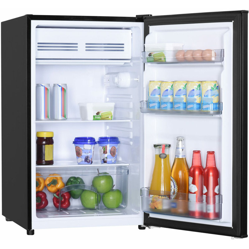 Danby 4.4 Cubic Feet Freestanding Mini Fridge, Black