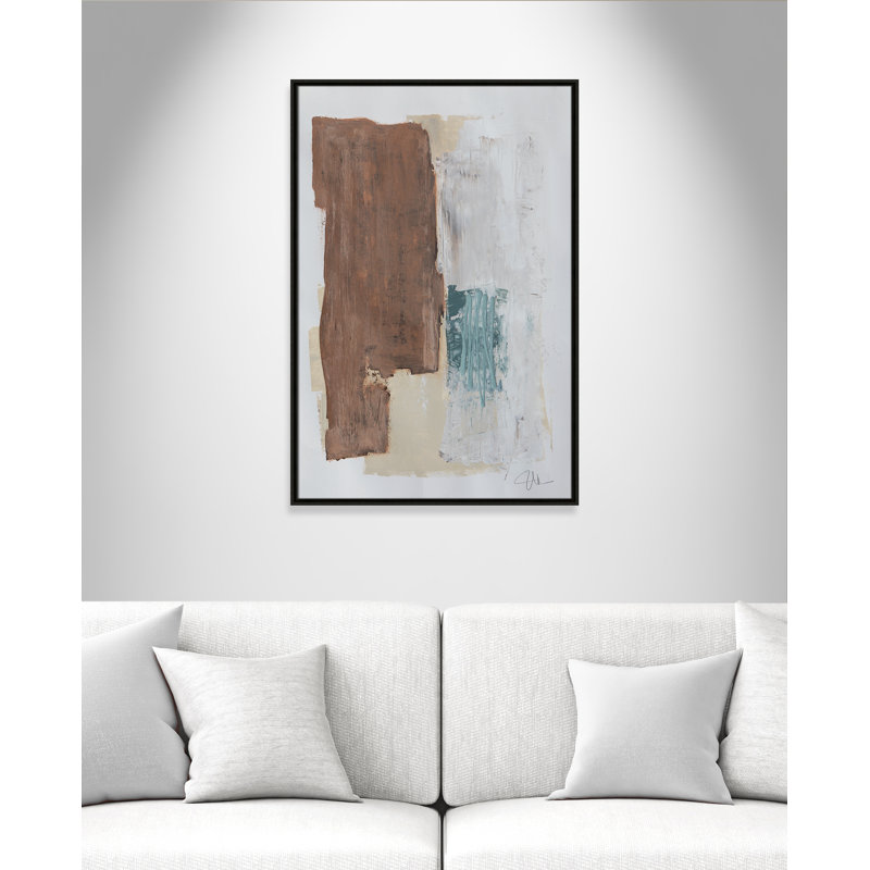 Together We Work " Together We Work I " by Filippo Ioco, Espresso Framed, 37.5'' H x 25.5'' W x 2'' D
