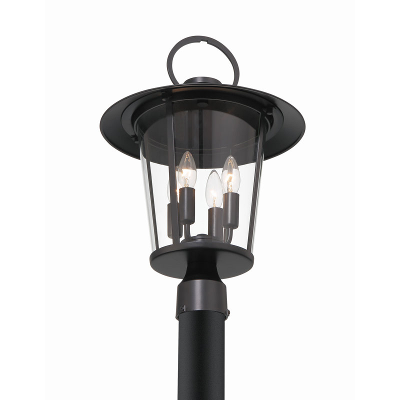 Tête de lanterne câblée à 4 lumières H 20,5 po Tranesha