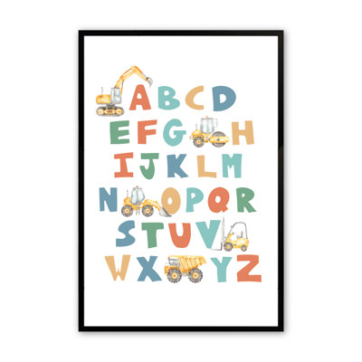 Demarious Construction Alphabet par Lauren Thomas