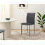 48cm H Velvet Upholstered Metal Armchair-2066400294