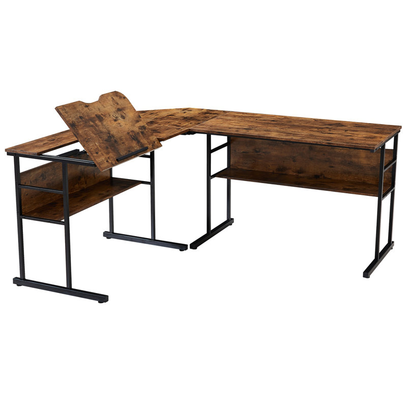 L-Shaped Executive Desk