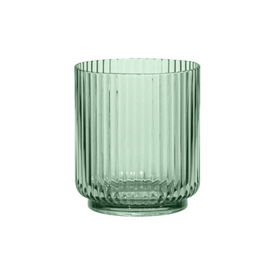 Laya Fluted Acrylic Low Tumbler Glass