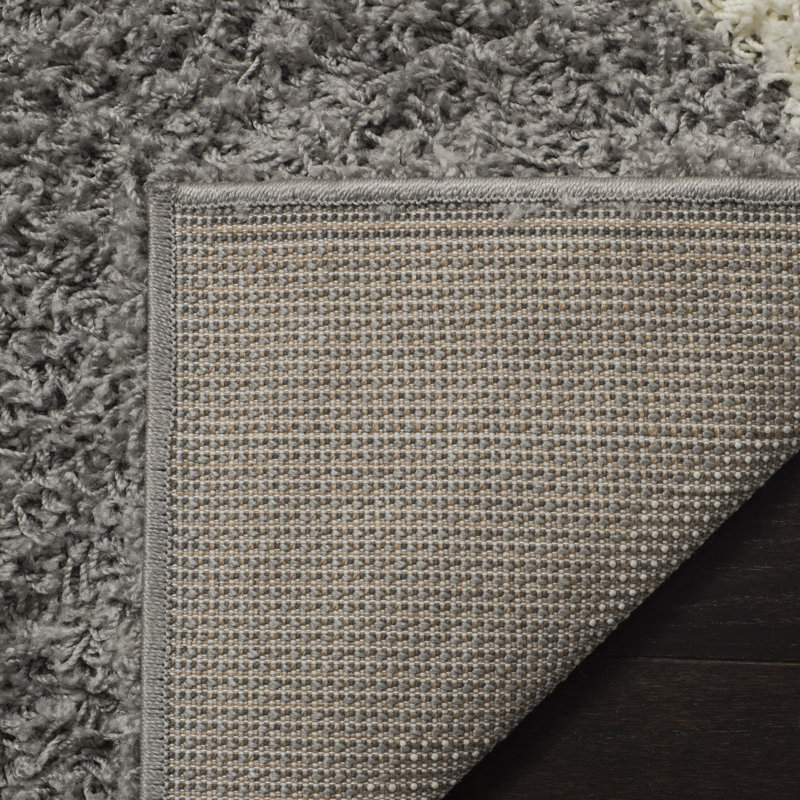 Alonnah Shag Performance Geometric Rug, Rectangle 5'1" x 7'6"