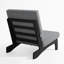 Chaise longue avec coussins et structure en bois Riggleman-1801210109-1801210104
