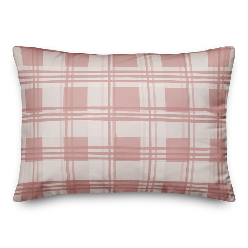 Housse et insert de coussin rectangulaire extérieur Boxy 20, Rose