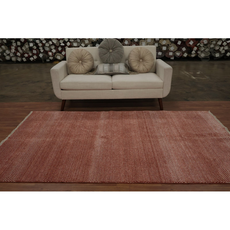 Tapis contemporain Earthy Tones 5 x 8 pour intérieurs modernes