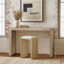 Console moderne en bois massif Jearline avec texture brossée | Mince profondeur, utilisation multifonctionnelle-1099001720-1107495118