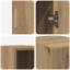 Wall Cabinet 30X42.5X40 Cm Engineered Wood-1713377813