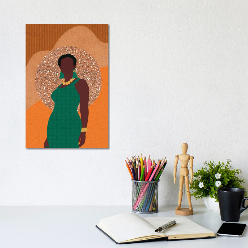 With Class - Wrapped Canvas Print, 30.48cm H x 20.32cm W x 1.91cm D