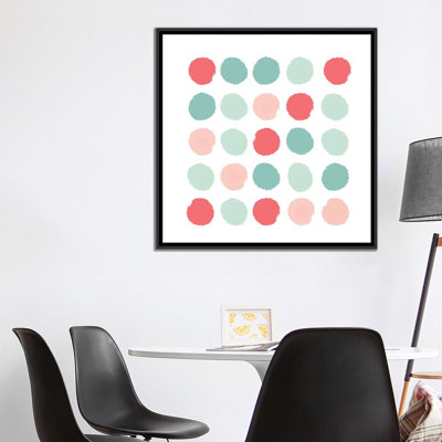 « joro points », impression sur toile