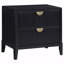 Table de chevet 2 tiroirs
