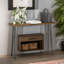 Gerron Rustic Industrial Wooden Console Table with Hairpin Legs Entryway Living Room
