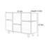 Armoire console en bois massif moderne et minimaliste-1698192679