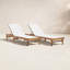 Scheiner 24'' Outdoor Acacia Chaise Lounge-451098119
