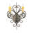 Kenneth Iron Candle Wall Light