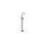 Robinet de baignoire autoportante avec douchette à main 45,2 "Badeloft AT-01-BS en acier inoxydable brossé-106360065