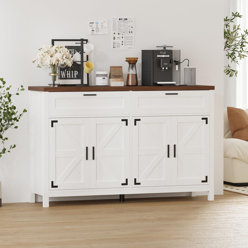 Buffet avec tiroir et rangement