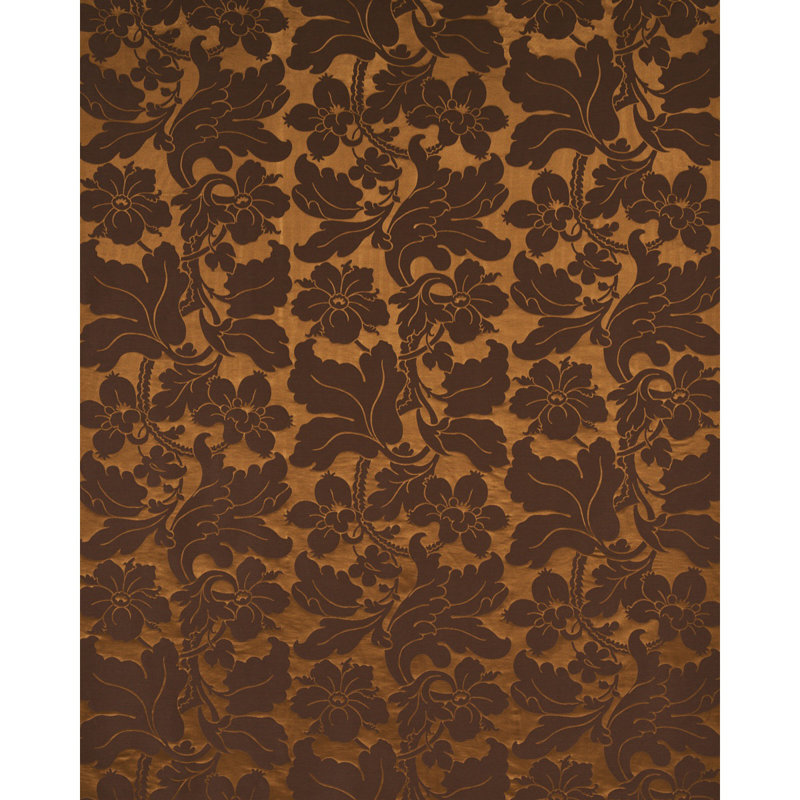 Dandridge Damask Fabric, Apollo Bronze