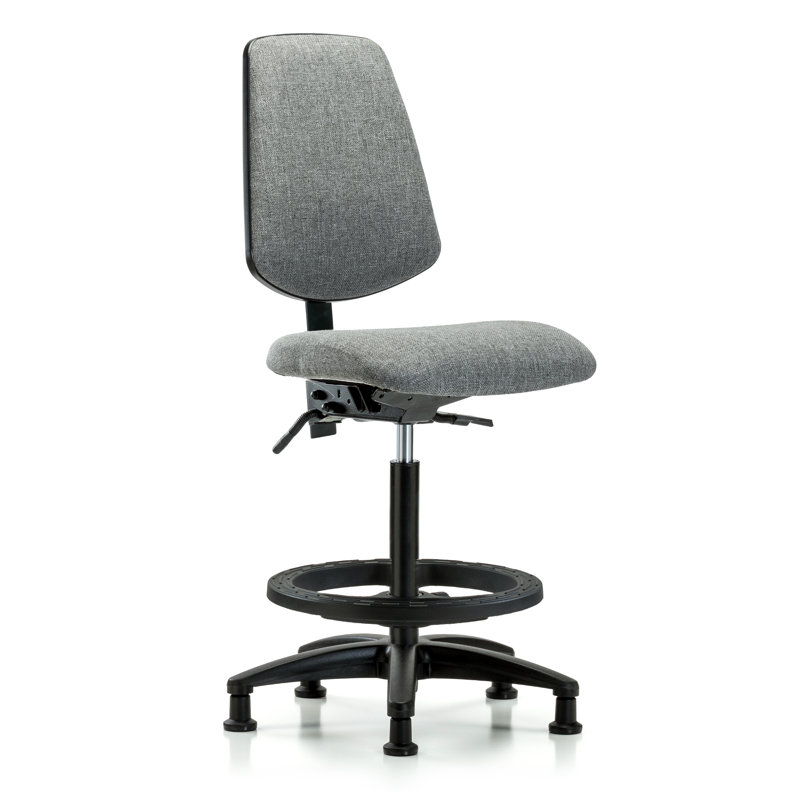 Chaise en tissu - FHBCH no Tilt, Gris, Patins