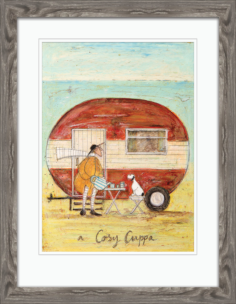 A Cosy Cuppa' by Sam Toft Framed Print