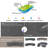 Waterproof L-Shaped Patio Sectional Covers