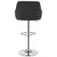 Ensemble de 2 tabourets de bar Aryelle, tabourets réglables à hauteur de comptoir avec dossier et accoudoirs, chaises de bar pivotantes modernes avec repose-pieds, tabourets de cuisine en polyuréthane revêtus d'îlot de cuisine, noir-1058920763-1062141151