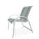 Fauteuil de salle à manger empilable Hiraku